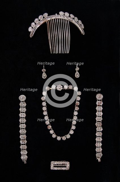 Jewelry set, American, first quarter 19th century. Creator: Unknown.