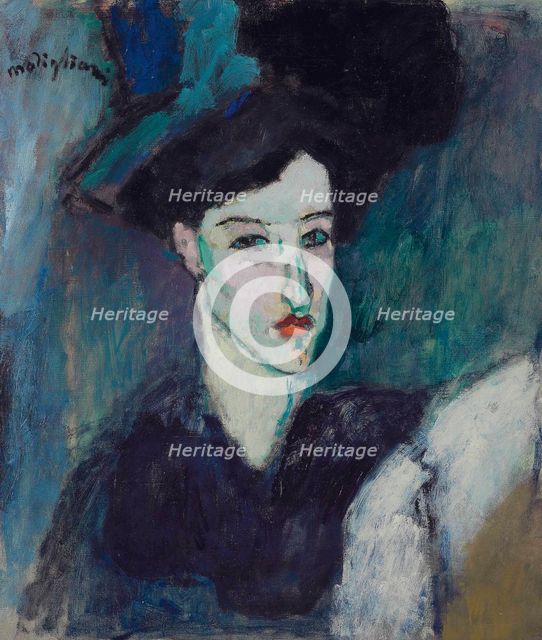 Jewess, 1907-1908. Creator: Modigliani, Amedeo (1884-1920).