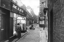 Jewish businesses threatened with closure, Stepney, London, 1967. Creator: Unknown