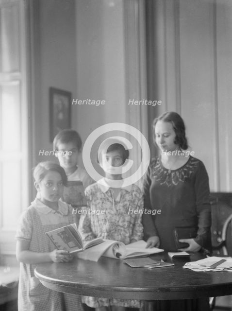 Jewish charities activities involving children, 1931 May 27. Creator: Arnold Genthe.
