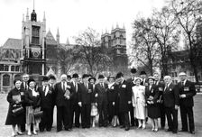 Jewish ex-servicemen and women, London, 17 May 1985. Creator: Unknown