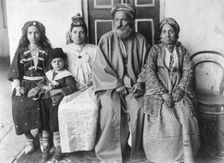 Jewish family in Baghdad, 1910. Creator: Unknown