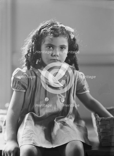 Jewish Federation activities involving children, 1934 Sept. 17. Creator: Arnold Genthe.