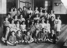 Jewish primary school children, 1939. Creator: Unknown