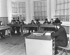 Jewish primary school children, c1985. Creator: Sidney Harris