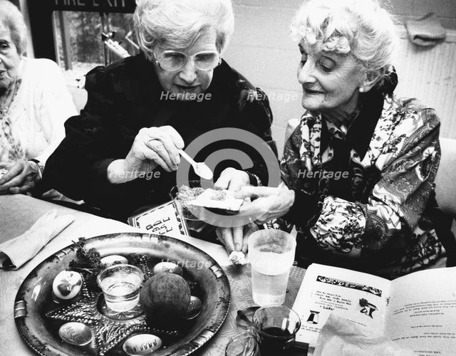 Jewish women at Passover, London, 1998. Creator: Unknown.