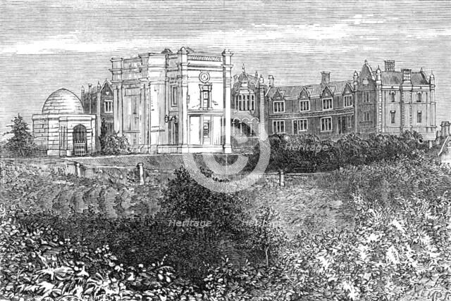 Jews' College, Ramsgate, Synagogue, and tomb of Lady Montefiore, 1883. Creator: Unknown.