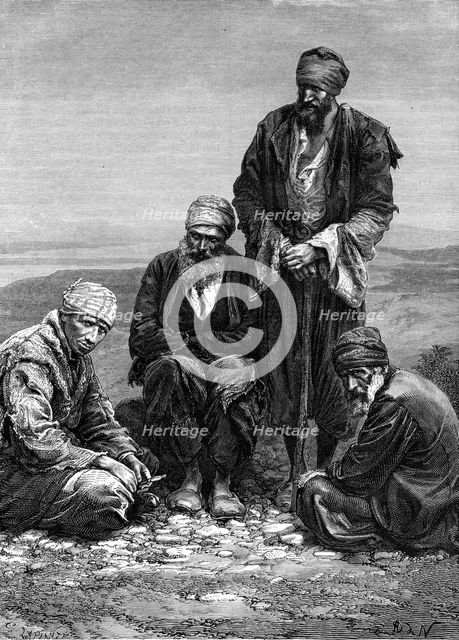 Jews of Babylon, 19th century. Artist: Neuville