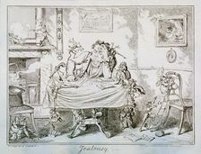 Jealousy 1835. Artist: George Cruikshank