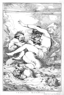 Jealous Monster 1778. Artist: John Hamilton Mortimer