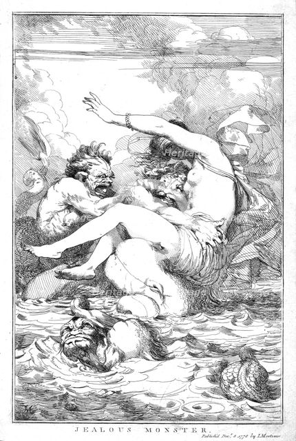 'Jealous Monster', 1778. Artist: John Hamilton Mortimer.