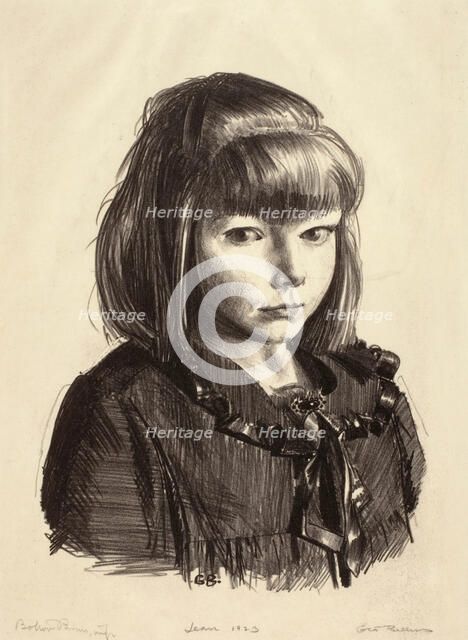 Jean, 1923. Creator: George Wesley Bellows.