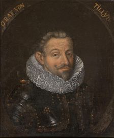 Jean Tserclaes von Tilly, 1559-1632, Count, c17th century. Creator: Anon