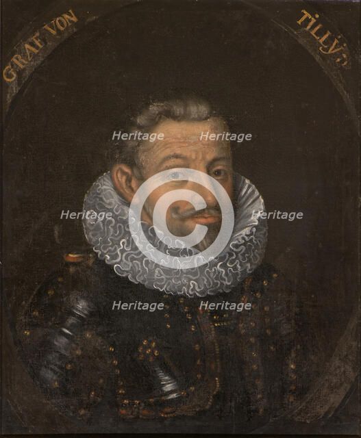 Jean Tserclaes von Tilly, 1559-1632, Count, c17th century. Creator: Anon.
