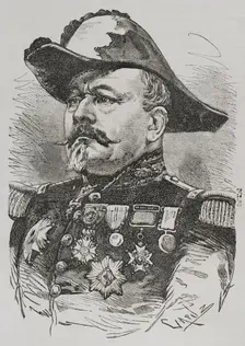 Jean Uhrich (Jean-Jacques Uhrich) (1802-1886), French divisional general, 1870. Creator: Tomás Carlos Capuz