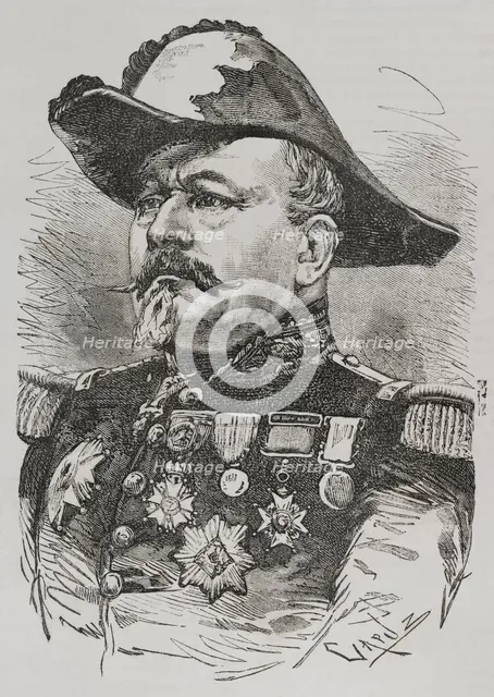 Jean Uhrich (Jean-Jacques Uhrich) (1802-1886), French divisional general, 1870.  Creator: Tomás Carlos Capuz.
