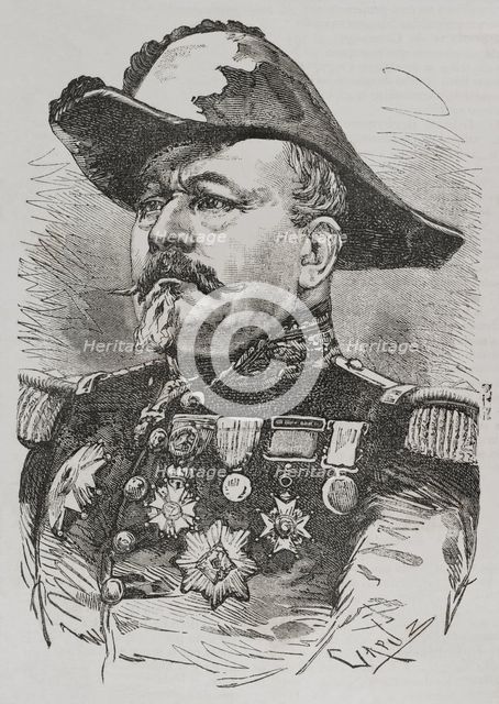 Jean Uhrich (Jean-Jacques Uhrich) (1802-1886), French divisional general, 1870.  Creator: Tomás Carlos Capuz.
