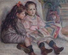 Jean and Geneviève, Martial Caillebotte's children, 1895