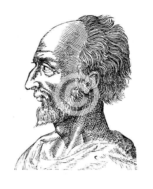 Jean Antoine de Baif (1532-1589), French poet. Artist: Unknown