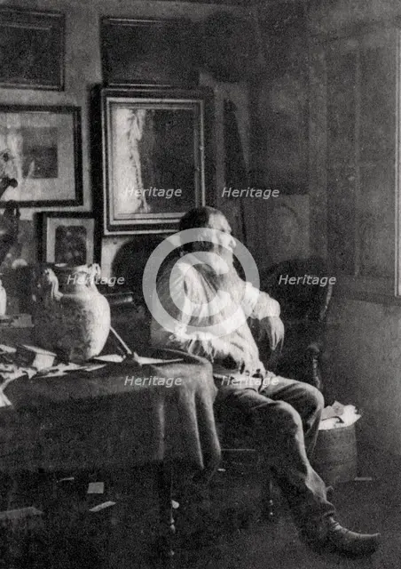 Jean-Baptiste Alphonse Karr, French critic, journalist and novelist, 1889. Artist: Unknown
