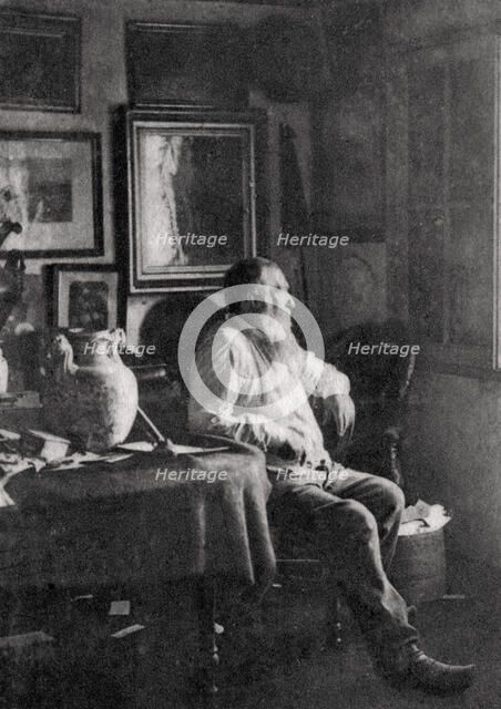 Jean-Baptiste Alphonse Karr, French critic, journalist and novelist, 1889. Artist: Unknown