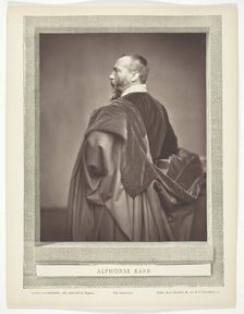 Jean-Baptiste Alphonse Karr (French critic, journalist, and novelist, 1808-1890), c. 1876. Creator: Antoine-Samuel Adam-Salomon