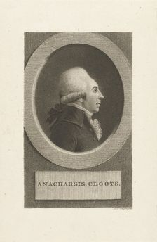 Jean Baptiste Baron de Cloots du Val-de-Grâce, known as Anacharsis Cloots (1755-1794), 1790s