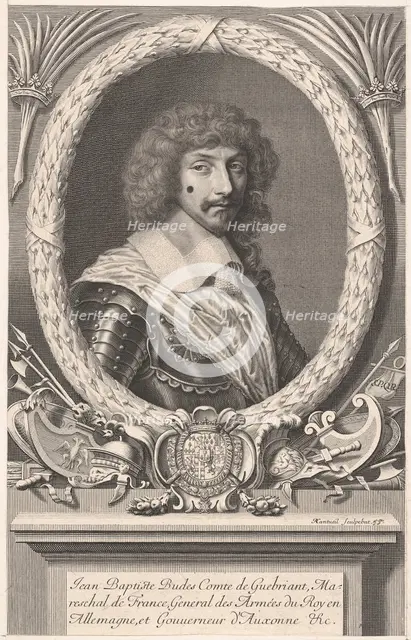 Jean-Baptiste Budes de Guébriant, 1655. Creator: Robert Nanteuil.