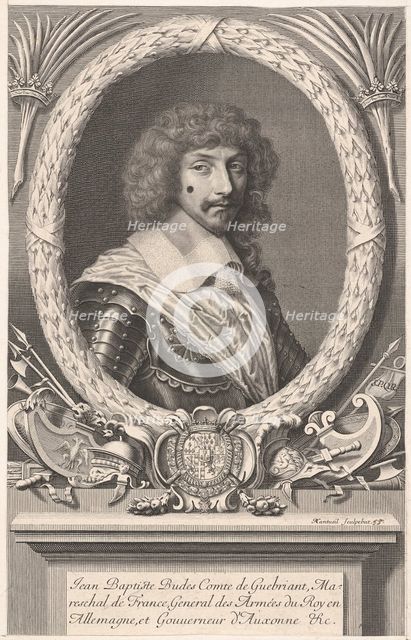 Jean-Baptiste Budes de Guébriant, 1655. Creator: Robert Nanteuil.