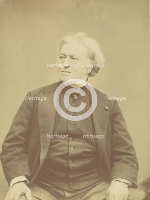 Jean Baptiste Camille Corot, 1870. Creator: Etienne Carjat.