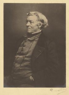 Jean-Baptiste Camille Corot, negative 1855-1859; print about 1900. Creator: Nadar