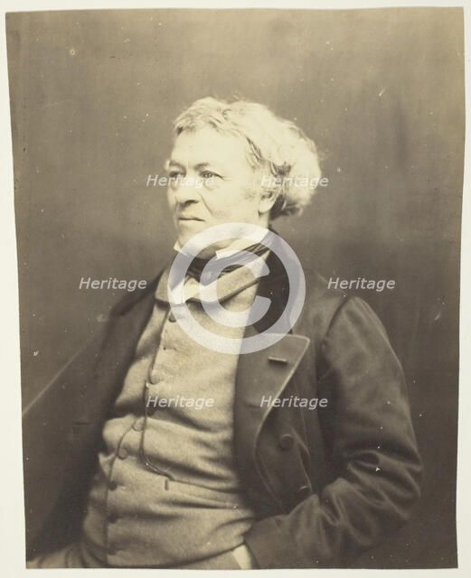 Jean Baptiste Camille Corot, c. 1863. Creator: Etienne Carjat.