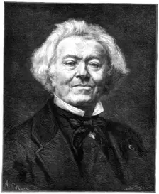 Jean-Baptiste-Camille Corot, French landscape painter and printmaker, 1875. Artist: Smeeton and Tilly