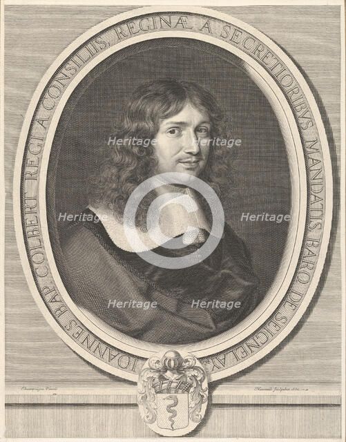 Jean-Baptiste Colbert, 1660. Creator: Robert Nanteuil.