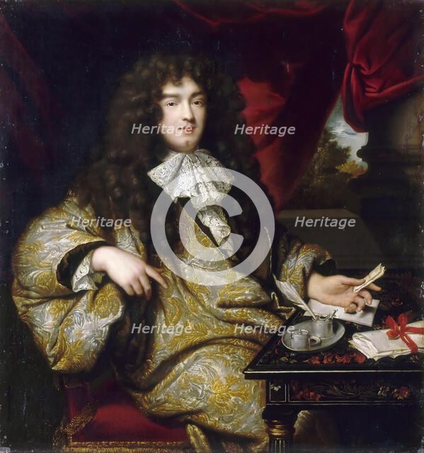 Jean-Baptiste Colbert, marquis de Seignelay (1651-1690). Artist: Nattier, Jean-Marc (1685-1766)
