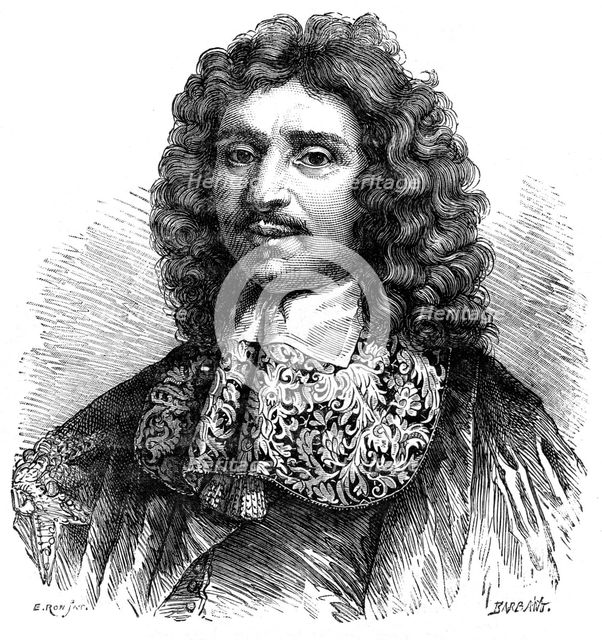 Jean-Baptiste Colbert, French minister of finance, 1898. Artist: Gustave Demoulin