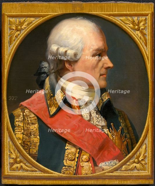 Jean Baptiste de Rochambeau, mid-19th century. Creator: Joseph-Désiré Court.