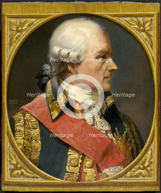 Jean Baptiste de Rochambeau, mid-19th century. Creator: Joseph-Désiré Court.