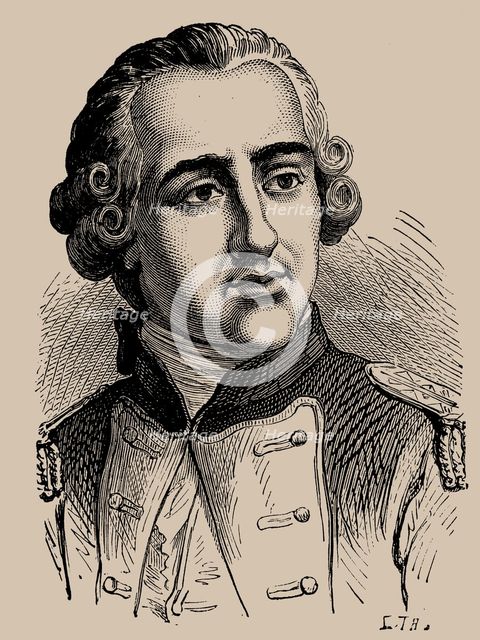 Jean-Baptiste-Donatien de Vimeur, comte de Rochambeau (1725-1807), 1889.