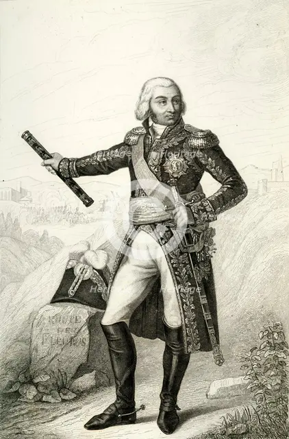 Jean-Baptiste Jourdan, 1804, (1839). Creator: Legris.
