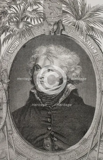 Jean-Baptiste Kléber, (1753-1800), French general who took part in French Revolutionary Wars,1879 Creator: Unknown.