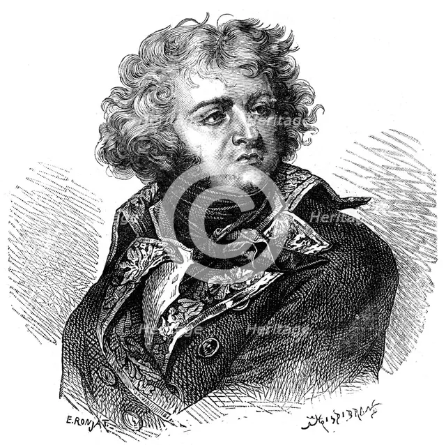 Jean Baptiste Kléber, French general, 1898. Artist: Gustave Demoulin