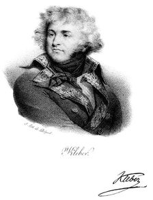 Jean Baptiste Kleber, French soldier, c1830. Artist: Delpech