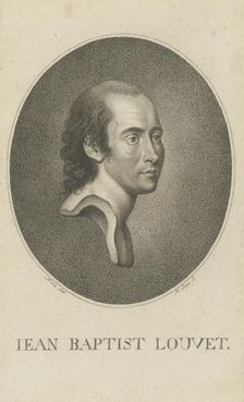 Jean-Baptiste Louvet de Couvray (1760-1797), 1790s. Creator: Lips, Johann Heinrich (1758-1817)