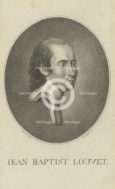 Jean-Baptiste Louvet de Couvray (1760-1797), 1790s. Creator: Lips, Johann Heinrich (1758-1817).