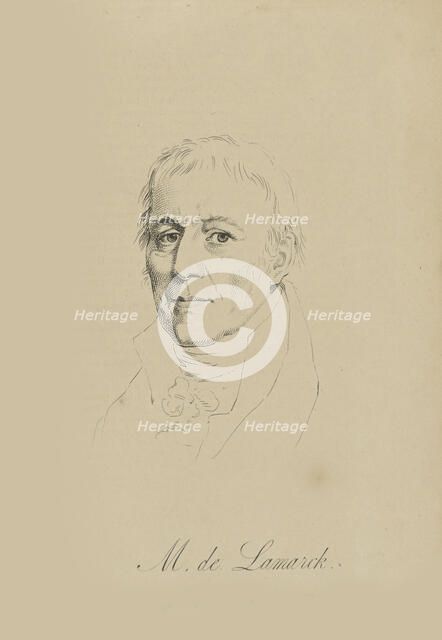 Jean-Baptiste Pierre Antoine de Monet, Chevalier de Lamarck (1744-1829), c. 1810. Creator: Anonymous.