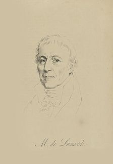 Jean-Baptiste Pierre Antoine de Monet, Chevalier de Lamarck (1744-1829), c. 1810. Creator: Anonymous