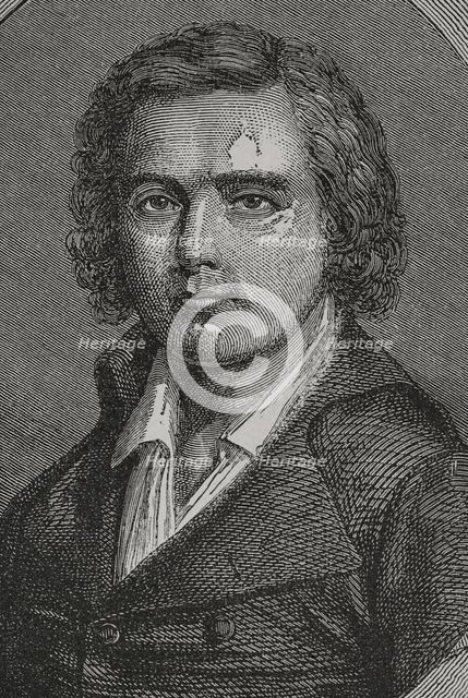 Jean-Baptiste Rougier (1757-1836), French agronomist..., 1876.  Creator: Pannemaker.