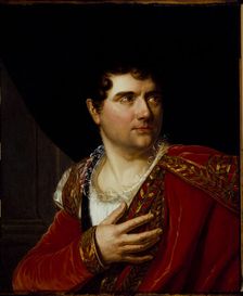 Jean-Baptiste-Sauveur Gavaudan (1772-1840), singer, c1799. Creator: Henri-Francois Riesener