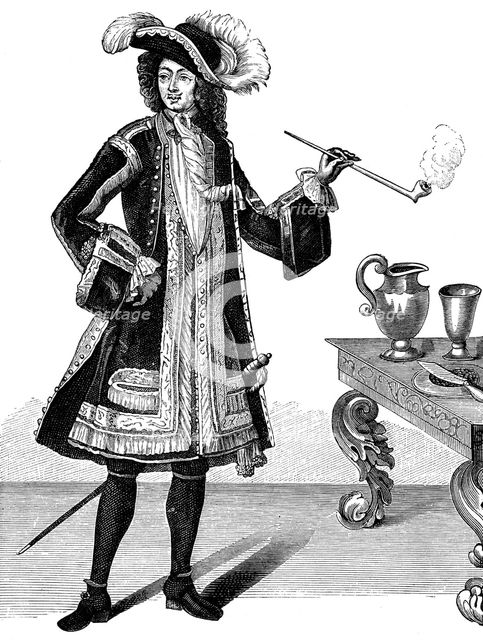Jean Bart (or Barth) (1651-1702), French privateer, c1690s. Artist: Unknown